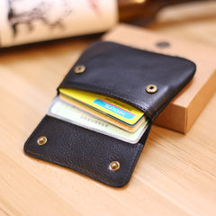 Brown Cute Women Leather Card Wallet Mini Coin Wallets Slim Brown Card Holder Wallets For Women