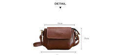 Black LEATHER Small Cute Side Bag WOMEN SHOULDER BAG Small Crossbody Purse FOR WOMEN