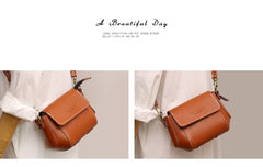 Black LEATHER Small Cute Side Bag WOMEN SHOULDER BAG Small Crossbody Purse FOR WOMEN