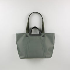 Light Gray Womens Nylon Handbag Totes Light Gray Womens Nylon Leather Shoulder Tote Purse for Ladies