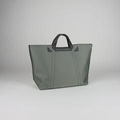 Light Green Womens Nylon Handbag Totes Light Green Womens Nylon Leather Shoulder Tote Purse for Ladies