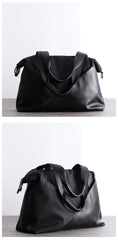 Black Womens Nylon Leather Shoulder Handbag Womens Black Nylon Totes Purse Nylon Handbag Purse for Ladies