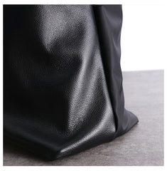 Black Womens Nylon Leather Shoulder Handbag Womens Black Nylon Totes Purse Nylon Handbag Purse for Ladies