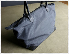 Black Womens Nylon Shoulder Handbag Womens Nylon Work Purse Black Nylon Handbag Shoulder Purse for Ladies