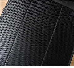 Black Fashion Mens Leather 15-inch Computer Backpacks Business Travel Backpacks College Backpack for men