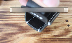Mens Black Leather Classic Zippo Lighter Cases Handmade Zippo Lighter Holder with Belt Loop