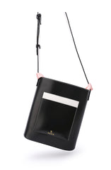 Black LEATHER WOMENs Bucket Purse SHOULDER BAG FOR WOMEN