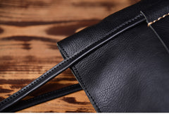 Black Women Leather Large Tote Bag Shopper Bag For Women