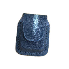 Mens Black Leather Classic Zippo Lighter Handmade Case Zippo Lighter Holder with Belt Loop
