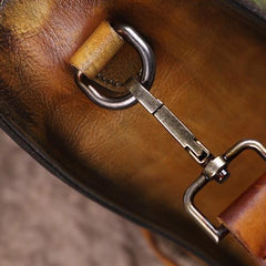 Vintage Color Block Women Leather Tote Handbags Shopping Bag Purse Handbags Shoulder Bags