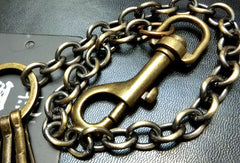 Brass Biker Wallet Chain Cool wallet Chain For Chain Wallet biker Wallet trucker Wallet