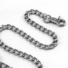 Bright Silver Punk Pants Chain Fashion Wallet Chain jeans chain jean chains For Men