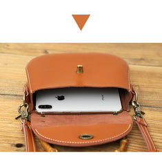 Off-White LEATHER Small Cute HandBag WOMEN SHOULDER BAG Saddle Crossbody Purse FOR WOMEN