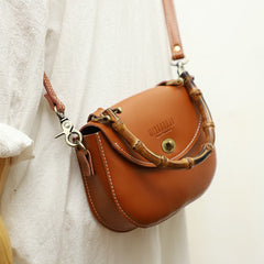 Off-White LEATHER Small Cute HandBag WOMEN SHOULDER BAG Saddle Crossbody Purse FOR WOMEN