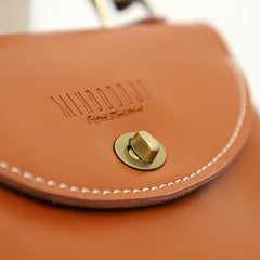 Green LEATHER Small Cute HandBag WOMEN SHOULDER BAG Saddle Crossbody Purse FOR WOMEN