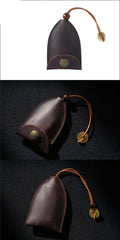 Brown Leather Draw Men and Women's Key Wallet Black Key Case Car Car Key Holder For Men