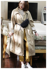 Brown Leather Womens Small Crossbody Bag Waist Bag Clutch Fanny Pack Wristlet Purse for Ladies