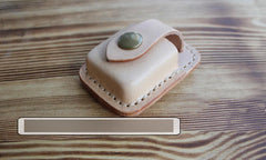 Mens Coffee Leather Classic Zippo Lighter Case Black Handmade Zippo Lighter Holder with Belt Clip