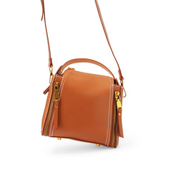 Brown LEATHER Stylish WOMEN Handbag Purse SHOULDER BAG Purse FOR WOMEN
