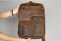 Cool Brown Leather Mens 14