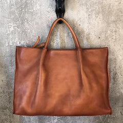 Brown Leather Satchel Purse Women's Satchel Handbags Tote - Annie Jewel