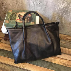 Brown Leather Satchel Purse Women's Satchel Handbags Tote - Annie Jewel