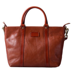 Brown Leather Women Handbag Work Bag Shoulder Bag For Women