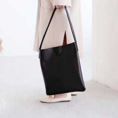 Brown Leather Womens Tote Bag Purse Shoulder Bag For Women