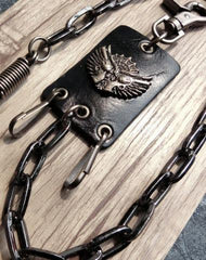 silver biker trucker punk key hook wallet Chain for chain wallet biker wallet trucker wallet
