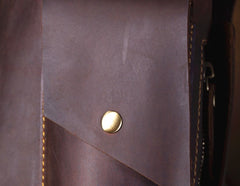 COOL LEATHER MENS SLING BAG CROSSBODY BAG Chest Bag FOR MEN