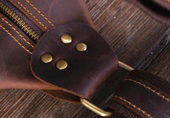 COOL LEATHER MENS SLING BAG CROSSBODY BAG Chest Bag FOR MEN