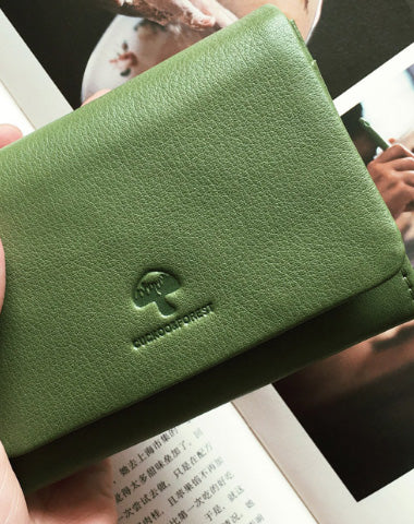 Leather Cute billfold Slim Wallets Change Card Holders Wallet Purse For Women Girl