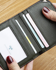 Leather Cute billfold Slim Wallet Change Card Holders Wallets Purse For Women Girl