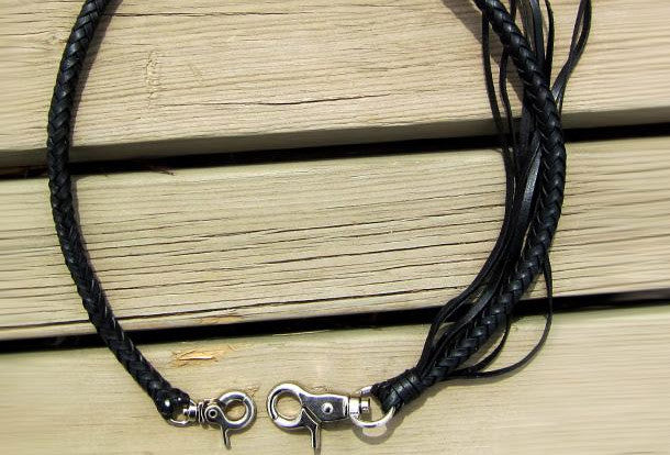 25 Strong Leash Thick Biker Wallet Key Chain Trucker Jean
