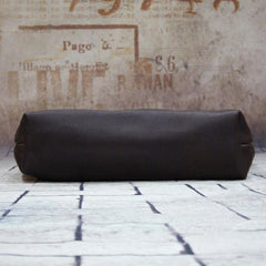Vintage Leather Canvas Mens Handbag Briefcase Waxed Canvas Briefcase For Men