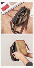Cool Nylon Mens Small Side Bag Satchel Messenger Bag Courier Bag Postman Bag for Men