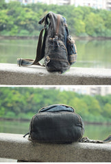 Blue Jean Mens Large Sling Bag
