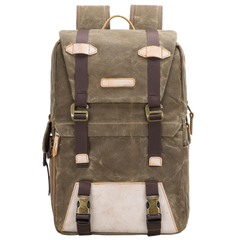 CANVAS WATERPROOF MENS CANON CAMERA BACKPACK 15'' LARGE NIKON CAMERA BAG DSLR CAMERA BAG FOR MEN