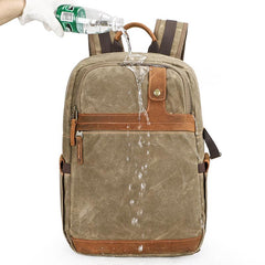 Canvas Waterproof Mens Large Nikon Camera Backpack Canon Camera Bag Dslr Camera Bag for Men