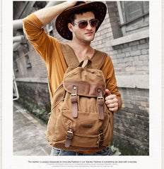Canvas Leather Mens Women 16