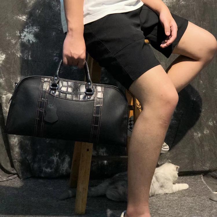 Leather small travel bag online