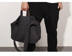 Casual Canvas Womens Mens Large Green Handbag Tote Bag Green Shoulder Bag Tote Purse For Men