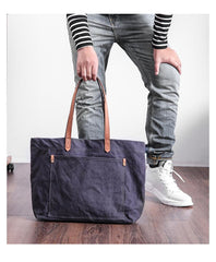 canvas crossbody tote for men