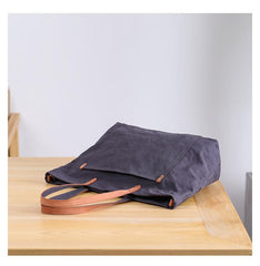 Men canvas tote crossbody bag