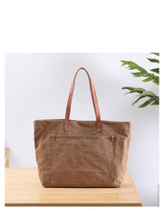 canvas tote crossbody bag for men