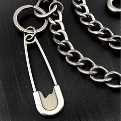 Cool Silver Mens STAINLESS STEEL Pants Chain Fashion Womens jeans chain jean chain Wallet Chain For Men