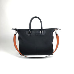 Classic Large Womens Black Leather Work Handbag Purse Leather Shoulder Purse Bag for Ladies