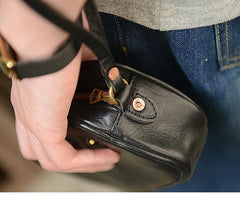 Coffee Cool Leather Mens Long Wallets Large - Leather Texture Detail