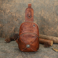 Cool Mens Womens Cap Black Sling Bag - Studio View