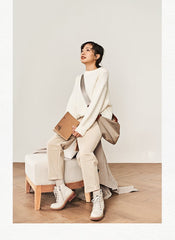 Fashion Nylon Mens Womens Khaki Messenger Bags Nylon Side Bag Shoulder Bag for Men Women